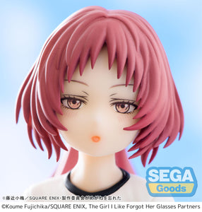 Sega The Girl I Like Forgot Her Glasses PM Perching Ai Mie Noodle Stopper Figure SG54188