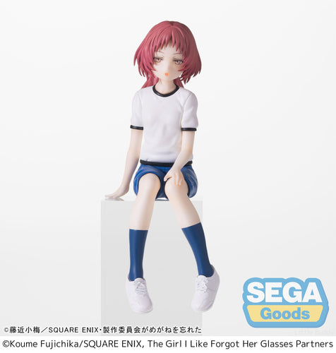 Sega The Girl I Like Forgot Her Glasses PM Perching Ai Mie Noodle Stopper Figure SG54188