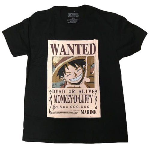 One Piece Monkey D. Luffy Wanted Unisex Official T-Shirt GE34762