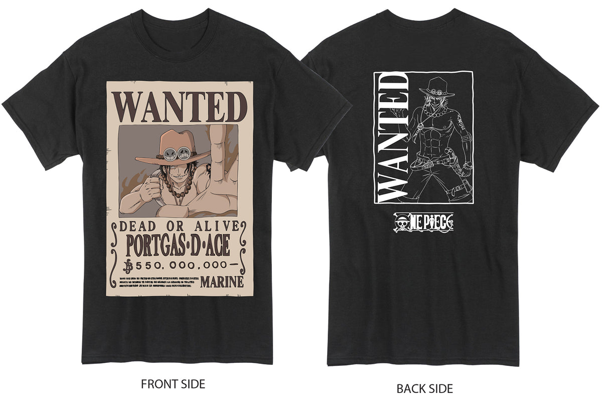 One Piece Portgas D. Ace Wanted Unisex Official T-Shirt GE416588