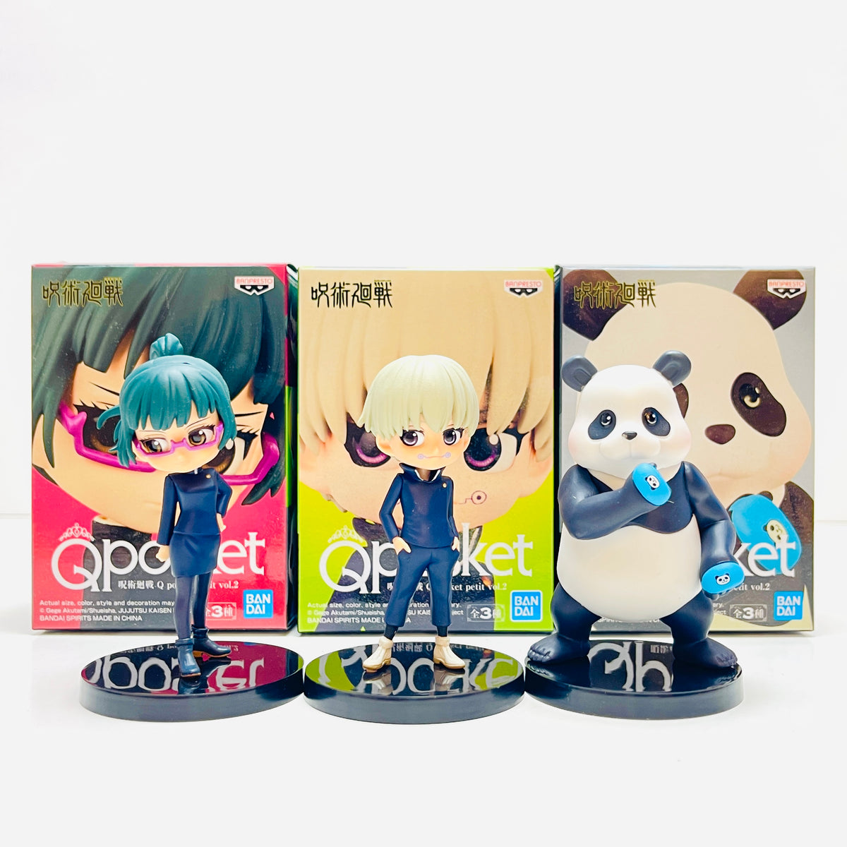 Banpresto Jujutsu Kaisen Q posket Petit Vol.2 Panda Figure BP19045