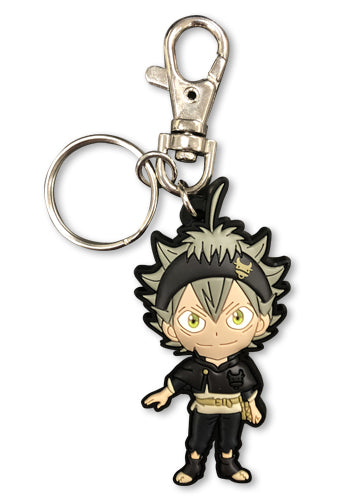 Black Clover SD Asta Official PVC Keychain – All Blue Anime