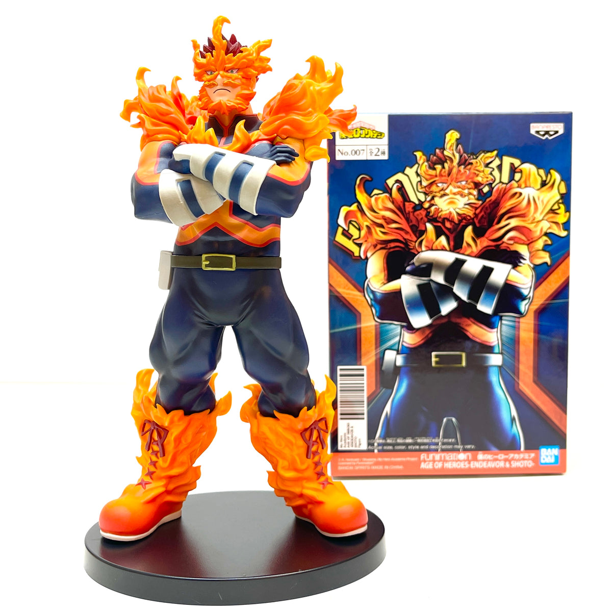 Banpresto My Hero Academia Age of Heroes Endeavor Figure BP16125