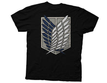 Load image into Gallery viewer, Attack on Titan Survey Corps Crew T-Shirt