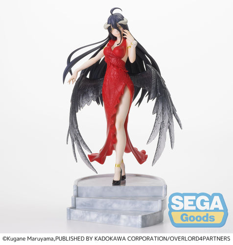 Sega Overlord Albedo Red Chinese Outfit Figure SG52499