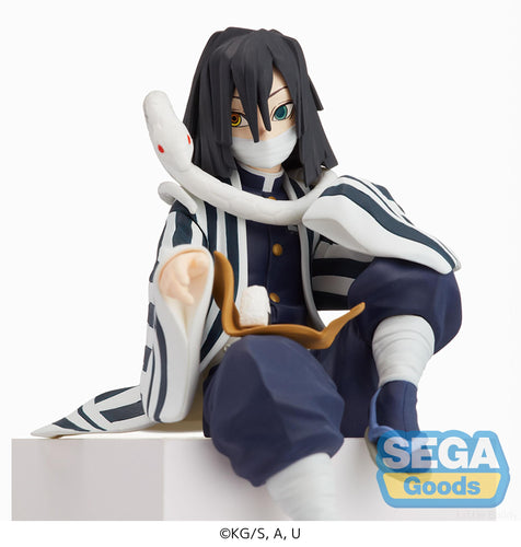 Sega Demon Slayer: Kimetsu no Yaiba Perching Noodle Stopper Obanai Iguro Figure SG95436