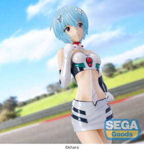 Sega Neon Genesis Evangelion Luminasta Racing Rei Ayanami Pit Walk Figure SG53413