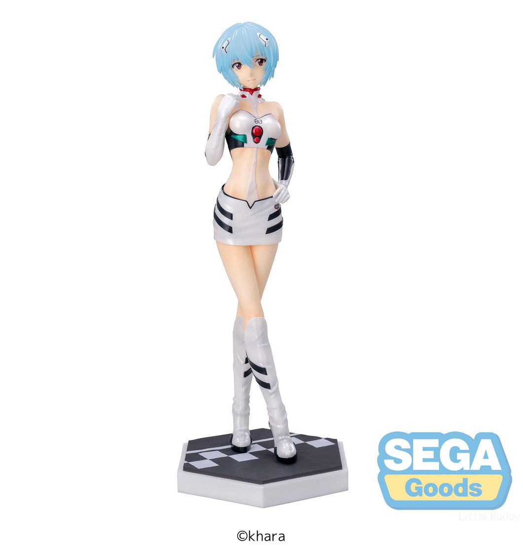 Sega Neon Genesis Evangelion Luminasta Racing Rei Ayanami Pit Walk Figure SG53413