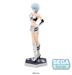 Sega Neon Genesis Evangelion Luminasta Racing Rei Ayanami Pit Walk Figure SG53413