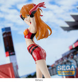 Sega Neon Genesis Evangelion Luminasta Racing Asuka Shikinami Langley Pit Walk Figure SG53414