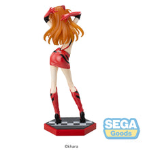 Load image into Gallery viewer, Sega Neon Genesis Evangelion Luminasta Racing Asuka Shikinami Langley Pit Walk Figure SG53414