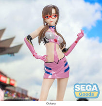 Load image into Gallery viewer, Sega Neon Genesis Evangelion Luminasta Racing Mari Makinami Illustrious Pit Walk Figure SG53415