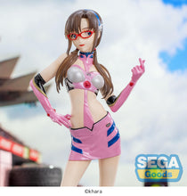 Load image into Gallery viewer, Sega Neon Genesis Evangelion Luminasta Racing Mari Makinami Illustrious Pit Walk Figure SG53415