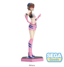 Load image into Gallery viewer, Sega Neon Genesis Evangelion Luminasta Racing Mari Makinami Illustrious Pit Walk Figure SG53415