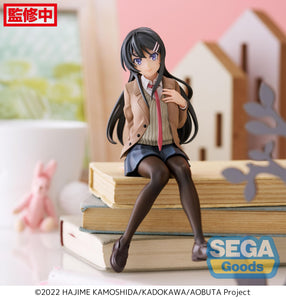 Sega Rascal Does Not Dream Knapsack Kid PM Perching Mai Sakurajima Figure SG53630