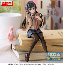 Load image into Gallery viewer, Sega Rascal Does Not Dream Knapsack Kid PM Perching Mai Sakurajima Figure SG53630