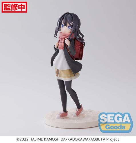 Sega Rascal Does Not Dream Knapsack Kid Luminasta Knapsack Kid Mai Sakurajima Figure SG53630