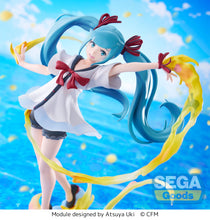 Load image into Gallery viewer, Sega Vocaloid Hatsune Miku Project DIVA MEGA 39&#39;s Figurizma Miku Shiny T.R. Figure SG54326