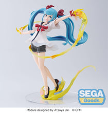 Load image into Gallery viewer, Sega Vocaloid Hatsune Miku Project DIVA MEGA 39&#39;s Figurizma Miku Shiny T.R. Figure SG54326