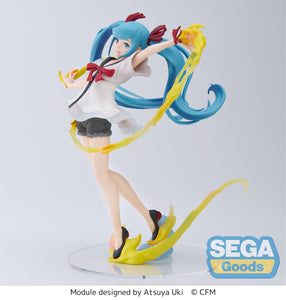 Sega Vocaloid Hatsune Miku Project DIVA MEGA 39's Figurizma Miku Shiny T.R. Figure SG54326