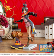 Load image into Gallery viewer, Sega Konosuba: an Explosion on this Wonderful World Luminasta Megumin with Chomusuke Figure SG54955