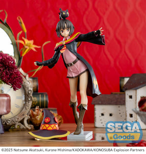 Sega Konosuba: an Explosion on this Wonderful World Luminasta Megumin with Chomusuke Figure SG54955