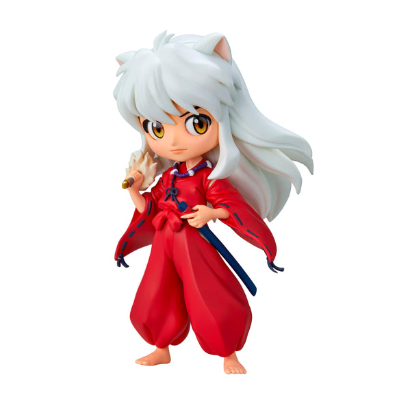 Banpresto Inuyasha Q Posket Inuyasha White Hair Ver. Figure BP18433