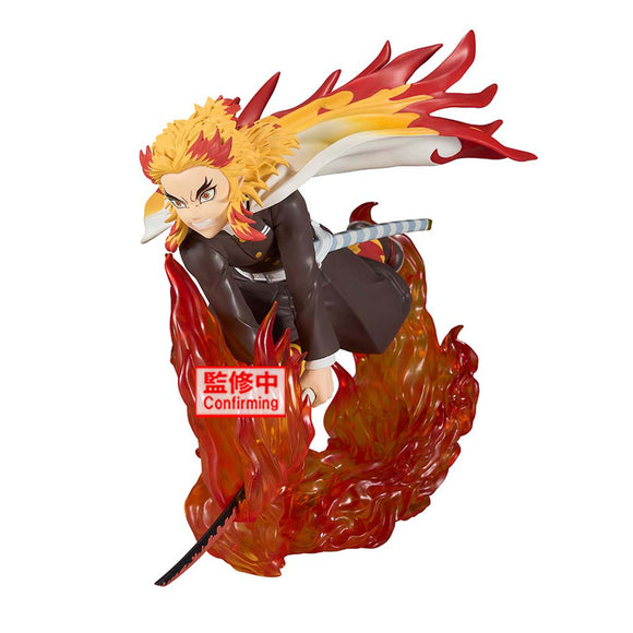 Banpresto Demon Slayer: Kimetsu no Yaiba Vibration Stars Plus Kyojuro Rengoku Figure BP29069