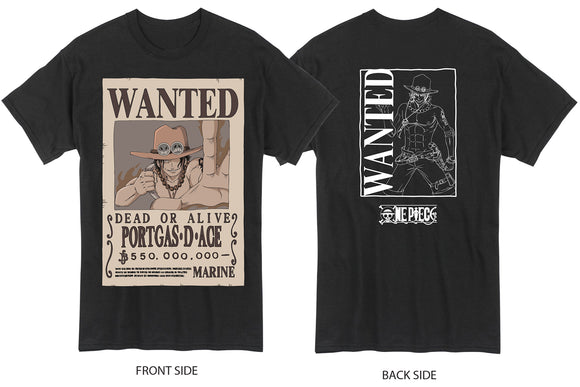 One Piece Portgas D. Ace Wanted Unisex Official T-Shirt GE416588
