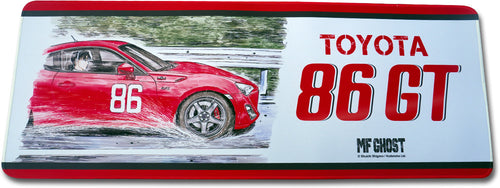 MF Ghost - Toyota 86 GT #01 Comic Official Deskpad Mouse Pad GE41707