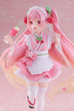 Taito Hatsune Miku Newley Written Sakura Miku Japanese Cafe Ver. Figure T40515