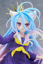 Load image into Gallery viewer, Taito No Game No Life Coreful Shiro Cat Ear School Uniform Figure T40188