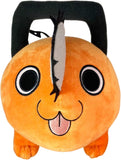 Chainsaw Man Fluffy Stuffed Dog Plush Toy - Small Pochita Tongue Out GE472183