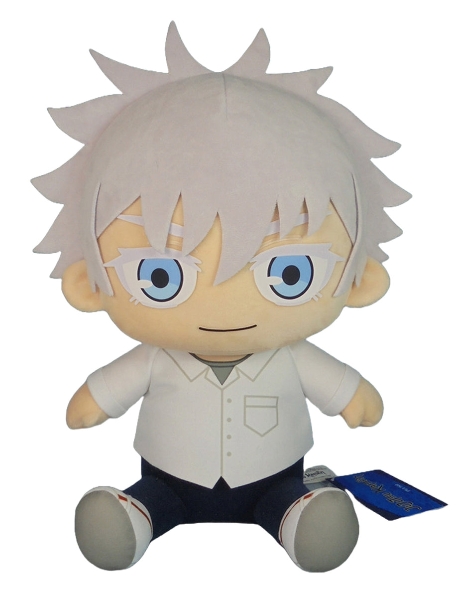 Jujutsu Kaisen Satoru Gojo Large Sitting Pose Official Plush Doll GE47 ...