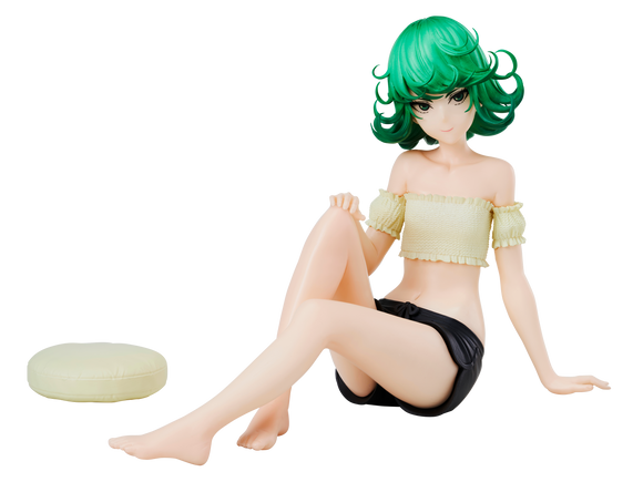 Banpresto One Punch Man Relax Time Terrible Tornado Tatsumaki Figure BP88145