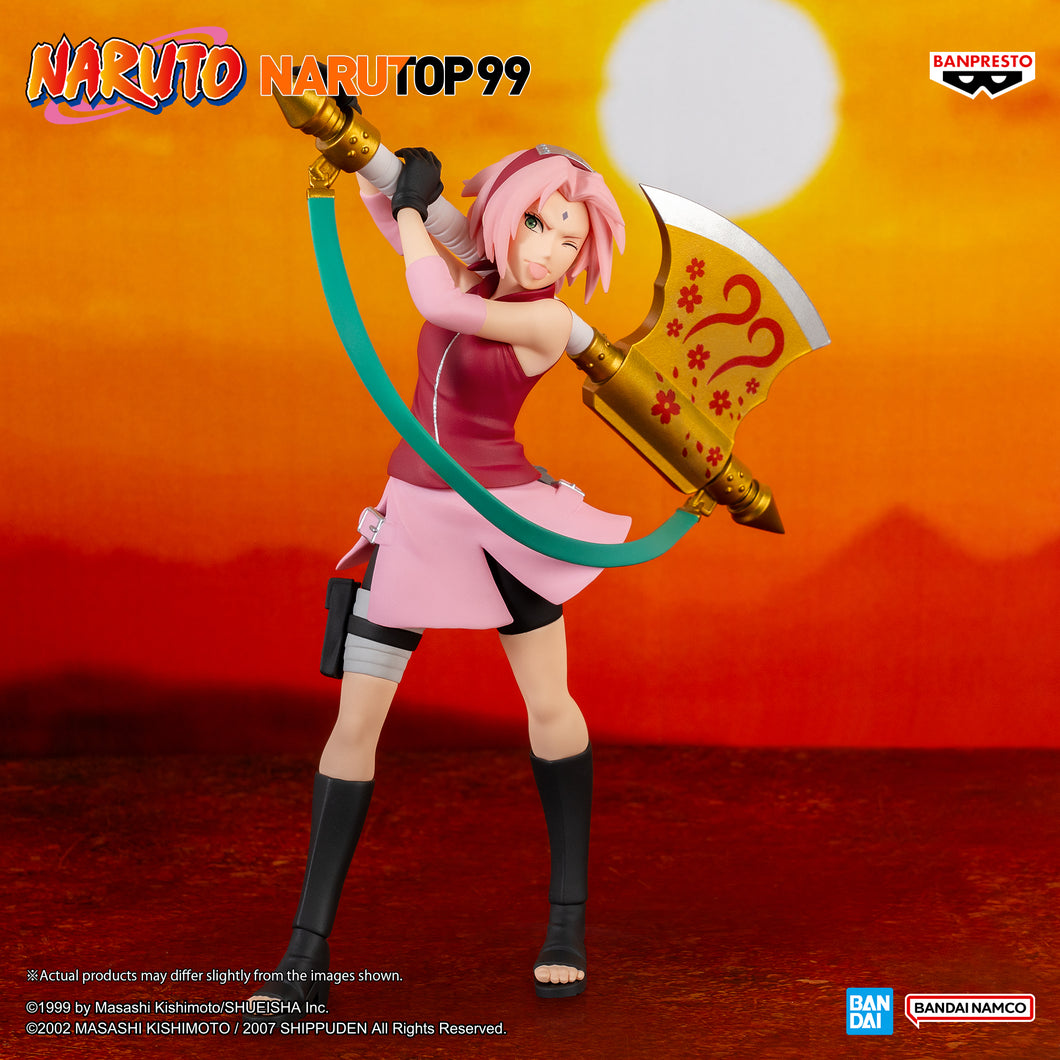 Banpresto Naruto Narutop99 Haruno Sakura Figure BP89178