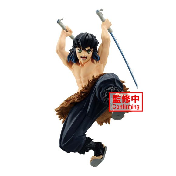 Banpresto Demon Slayer: Kimetsu no Yaiba Vibration Stars Inosuke Hashibira Figure BP89550