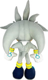 Sonic the Hedgehog Official Stuffed Plush Toy Doll - 13'' tall Silver the Hedgehog