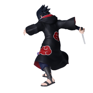 Banpresto Naruto Shippuden Vibration Stars Uchiha Sasuke IV (Akatsuki Outfit) Figure BP89812