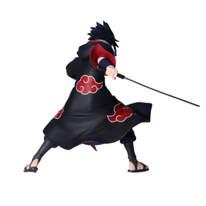 Banpresto Naruto Shippuden Vibration Stars Uchiha Sasuke IV (Akatsuki Outfit) Figure BP89812