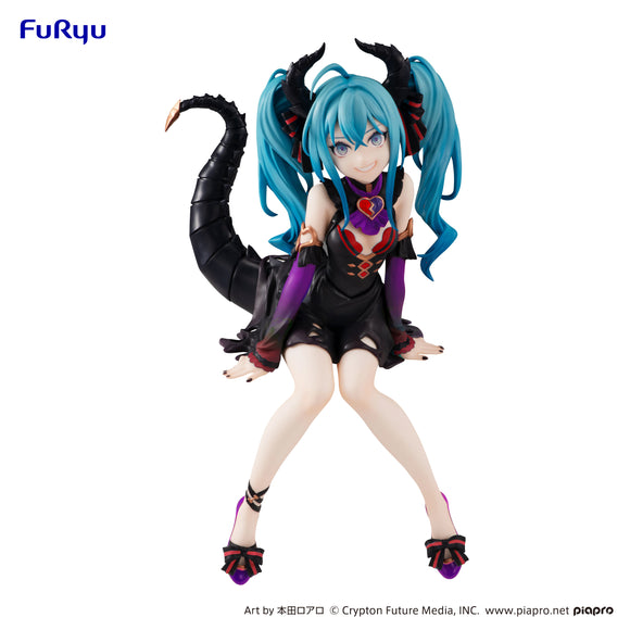 FuRyu Hatsune Miku - Hatsune Miku Villain Special Color Ver. Noodle Stopper Figure FR40165