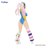 FuRyu Super Sonico Concept Figure Super Sonico 80's Another Color Blue Figure AMU0813