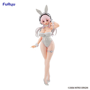 FuRyu Super Sonico BiCute Bunnies Super Sonico Pearl White Ver. Figure AMU1921