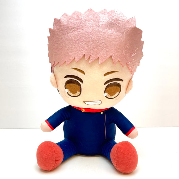 FuRyu Jujutsu Kaisen Large Sitting Pose Plush Doll - Yuji Itadori AMU0531