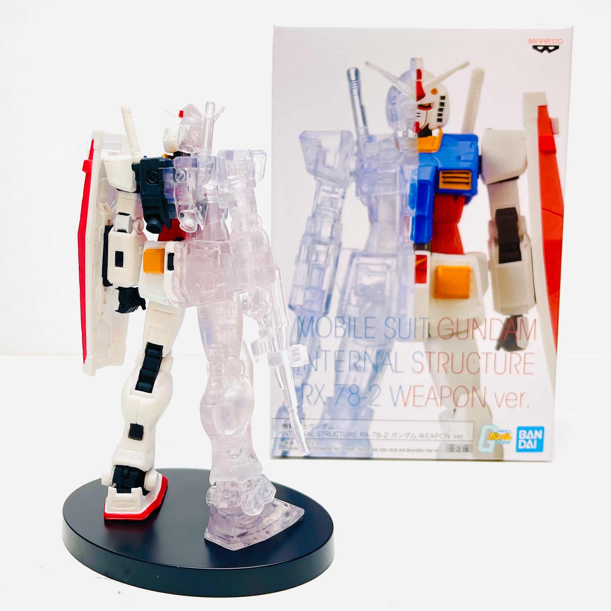 Banpresto Mobile Suit Gundam Internal Structure RX-78-2 Ver