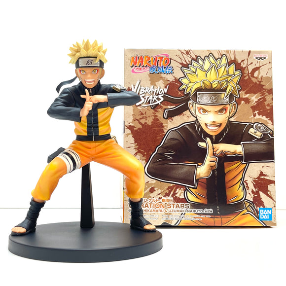 Banpresto Naruto Shippuden Vibration Stars (Nara Shikamura & Uzumaki Naruto) Uzumaki Naruto Figure BP18188