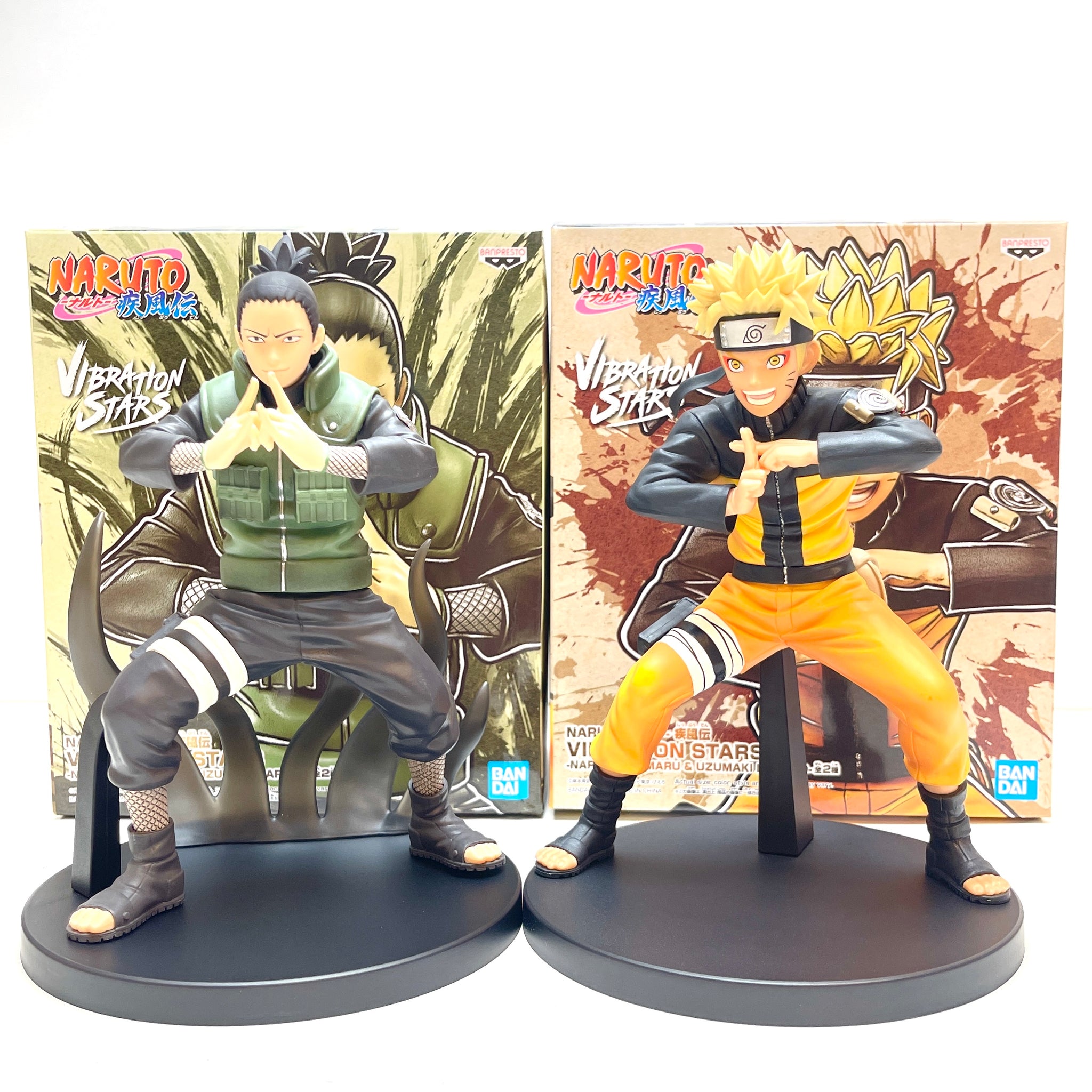 NARUTO Vibration Stars フィギュアセット 8点　セット NARUTO-ナルト- 疾風伝 VIBRATION STARS 箱無し8体セット - メルカリ