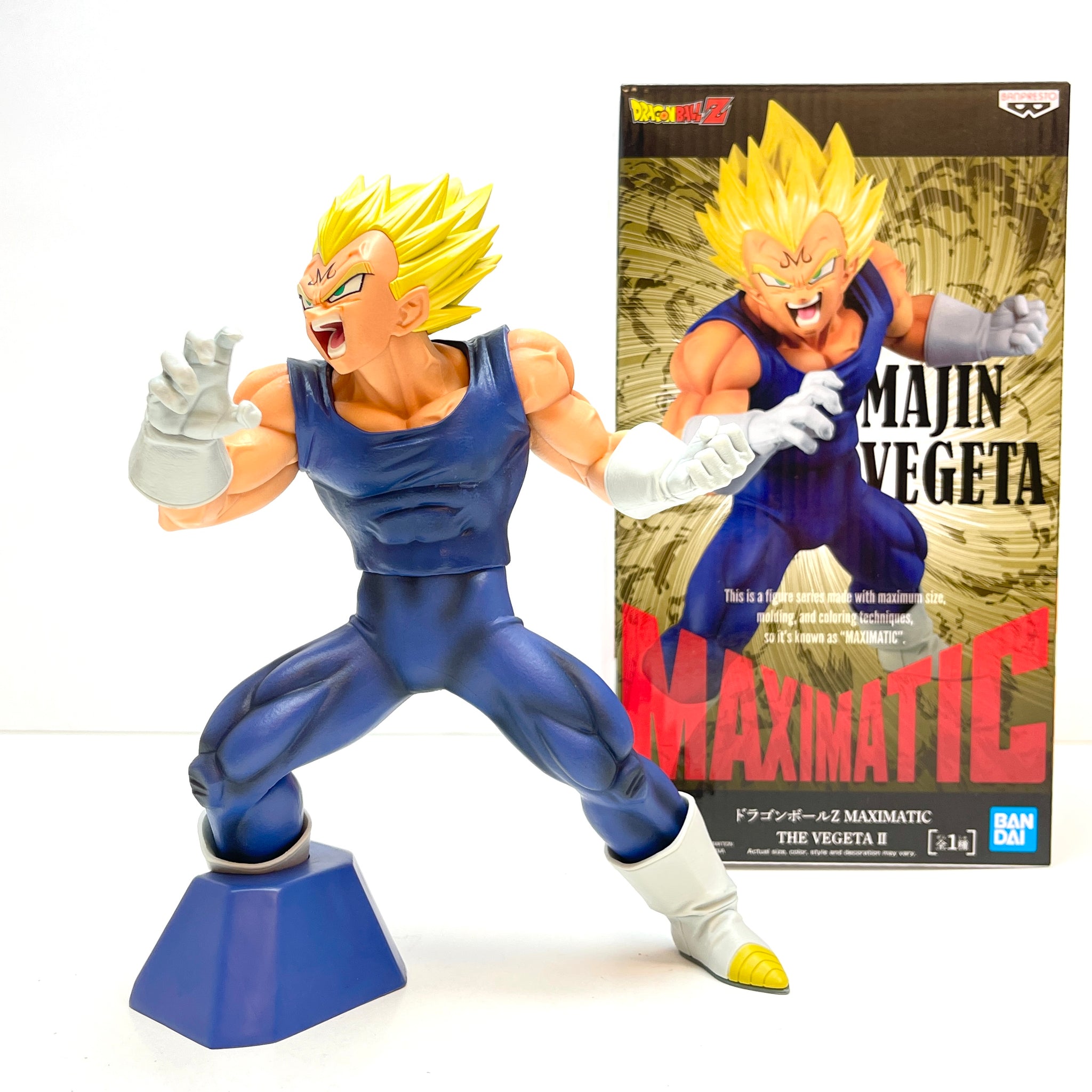 Banpresto Dragon Ball Z Maximatic the Majin Vegeta Figure
