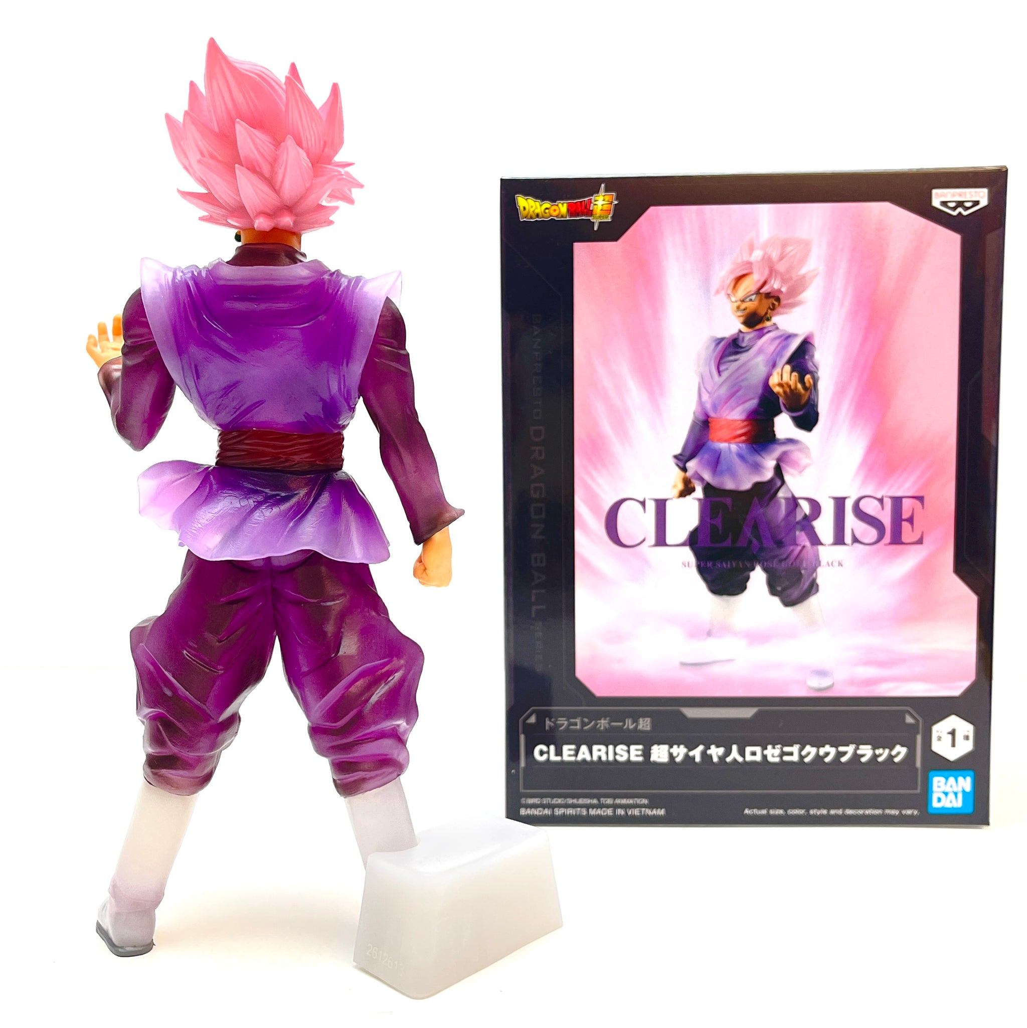 Banpresto Dragon Ball Super Clearise Super Saiyan Rose Goku Black Figu All Blue Anime Banpresto Dragon Ball Super Clearise Super Saiyan Rose Goku Black Figu All Blue Anime