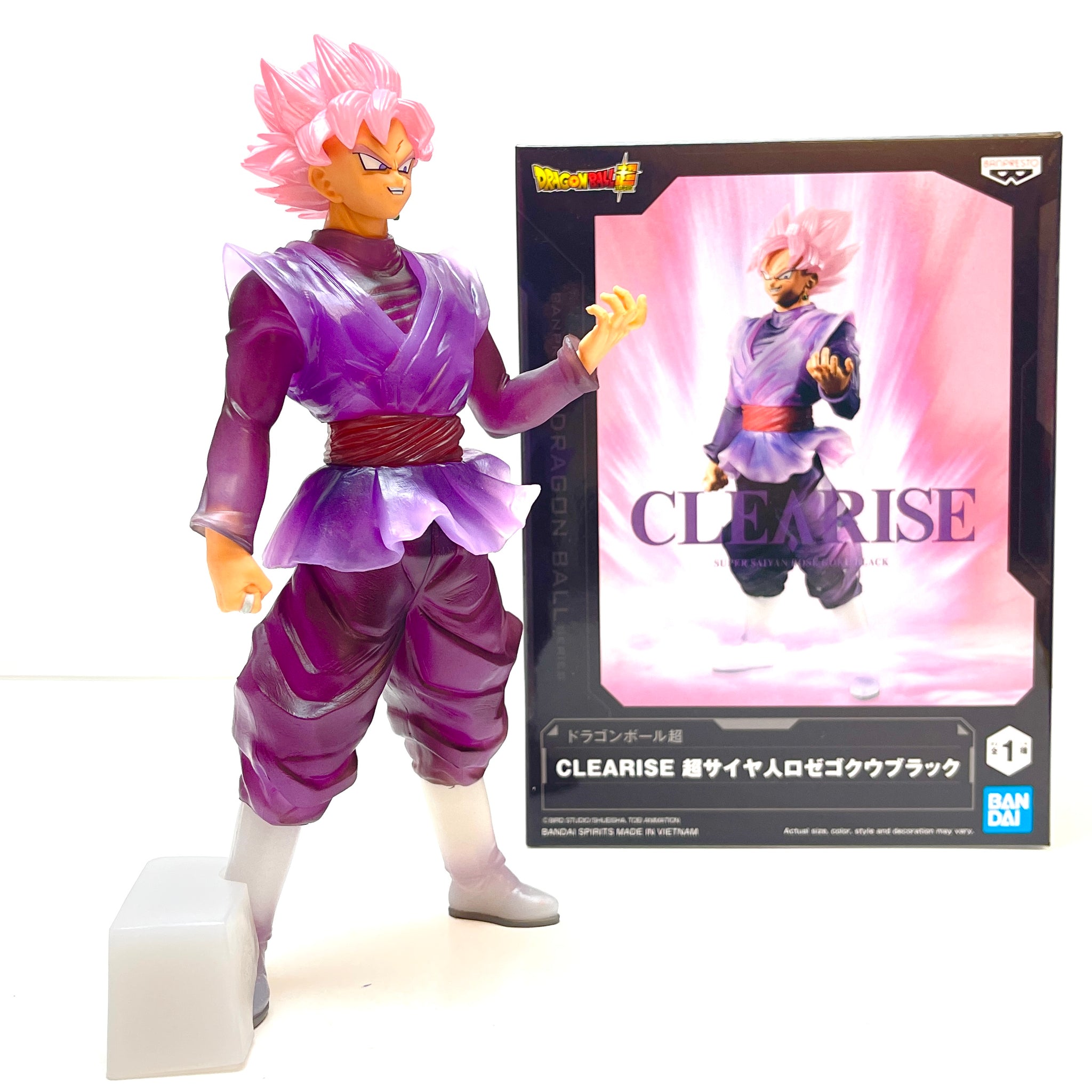 Banpresto Dragon Ball Super Clearise Super Saiyan Rose Goku Black 